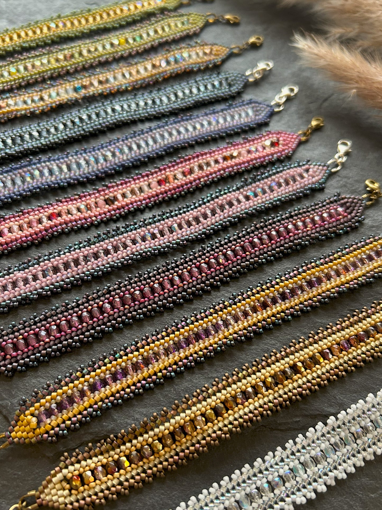 Sonderanfertigung "Coburn" Armband - elegant & farbenfroh