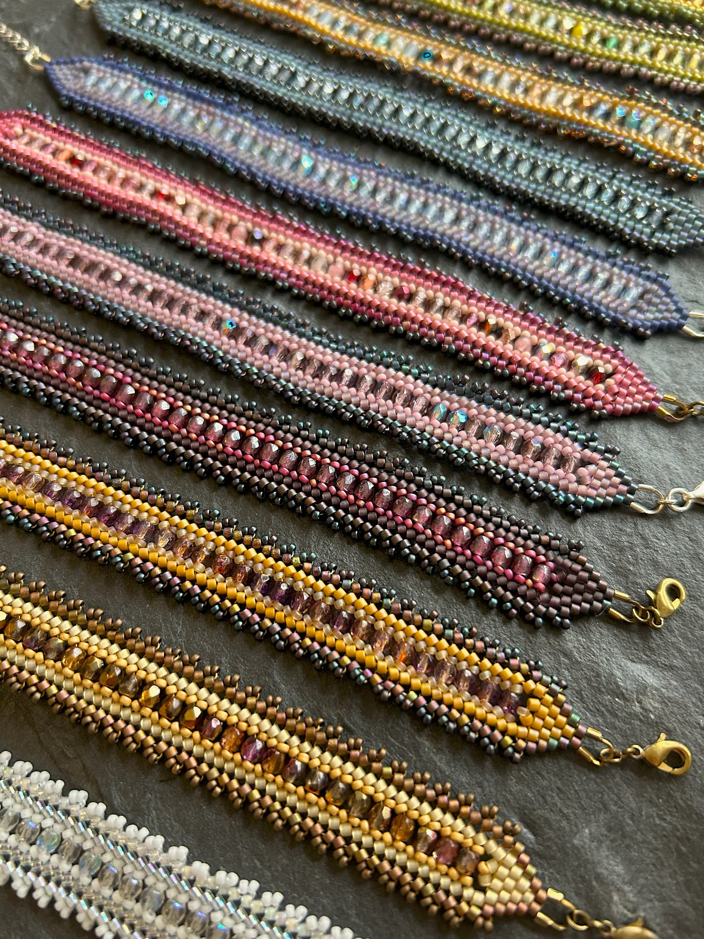 Sonderanfertigung "Coburn" Armband - elegant & farbenfroh