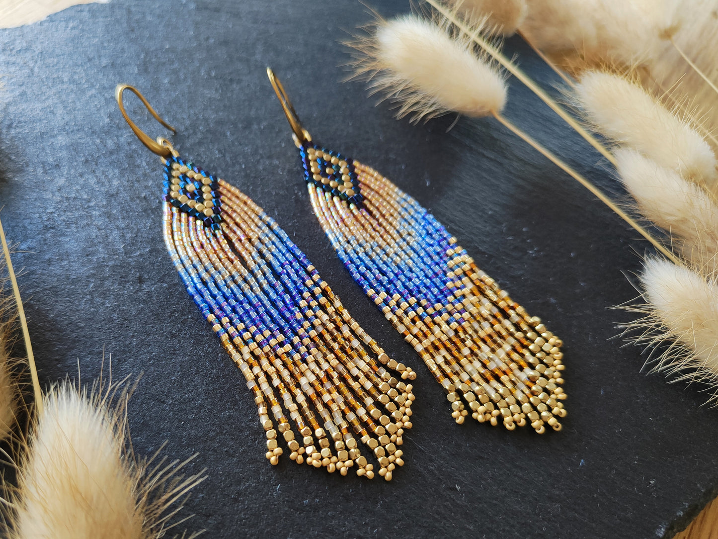 Miyuki Delica bead mix 11/0 - gold