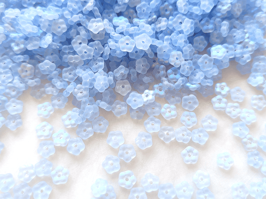 Vergiss-mein-nicht Blüten 5mm - Himmelblau Iris