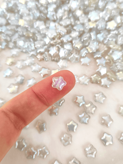 Sterne 8mm - Silver Iris