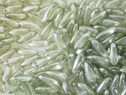 Dolche 3x11mm - Salbeigrün Schimmer