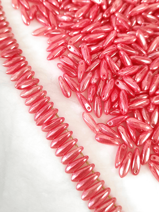 Dolche 3x11mm - glänzend Pink