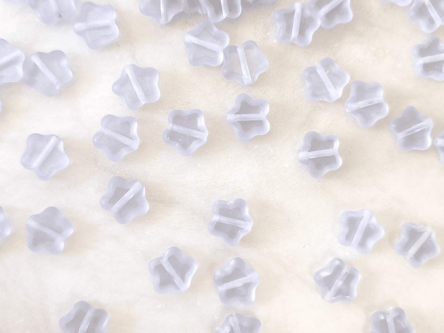 Sterne 8mm - Pastell Flieder